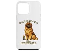 Custodia per iPhone 13 Pro Max Leonberger - Divertente cane gigante, non un orso, non un leone