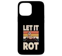 Custodia per iPhone 13 Pro Max Let It Rot Divertente Compostaggio Worm Gardening