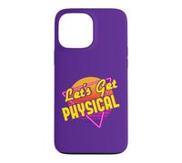 Custodia per iPhone 13 Pro Max Let's Get Physical 80s Costume Party Retro Anni Ottanta Allenamento