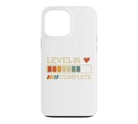 Custodia per iPhone 13 Pro Max Level 05 Complete Vintage 05 Years 5th Wedding Anniversary