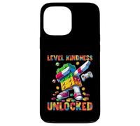 Custodia per iPhone 13 Pro Max Level Kindness Unlocked Master Builder Gamer Boys Teacher