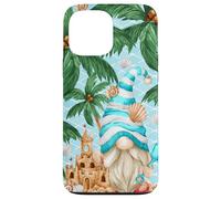 Custodia per iPhone 13 Pro Max Life Is Better At The Beach For Summer Lover Funny Gnome