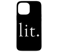 Custodia per iPhone 13 Pro Max Lit Meme Funny Gamer Slang Gift For Moms Sister LIT Cool LIT
