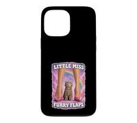 Custodia per iPhone 13 Pro Max Little Miss Furry Flaps - Gattini divertenti per amanti dei gatti