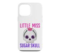 Custodia per iPhone 13 Pro Max Little Miss Sugar Skull divertente per bambine messicane