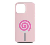 Custodia per iPhone 13 Pro Max Lollipop Sucker Lollypop costume rosa per Candy Lover