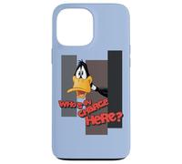 Custodia per iPhone 13 Pro Max Looney Tunes Daffy Duck Who's In Charge?