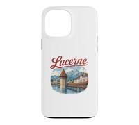 Custodia per iPhone 13 Pro Max Lucerna Svizzera Souvenir Lucerna
