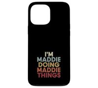 Custodia per iPhone 13 Pro Max Maddie Name Maddie Personalized Name First Given
