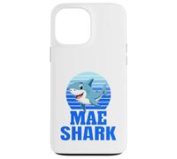 Custodia per iPhone 13 Pro Max Mae Shark Family Reunion Squad Nome Cognome