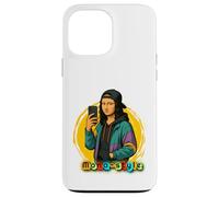 Custodia per iPhone 13 Pro Max maglia mona lisa style design