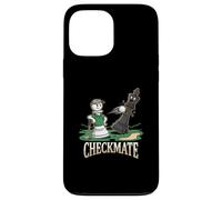 Custodia per iPhone 13 Pro Max Maglietta da giocatore di golf Pro Chess Pawn Checkmate Strategy