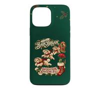 Custodia per iPhone 13 Pro Max Maltipoo Dog Moodle Vintage Christmas