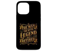 Custodia per iPhone 13 Pro Max Man The Myth Legend ha ritirato il veterano della pensione