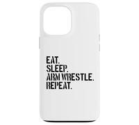 Custodia per iPhone 13 Pro Max Mangiare Dormire Braccio Wrestle Ripeti Braccio Wrestling