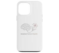 Custodia per iPhone 13 Pro Max Manifestazione Psicologia Subconscio Gedanken Realität