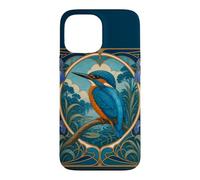 Custodia per iPhone 13 Pro Max Martin Pescatore - Kingfisher Art Nouveau