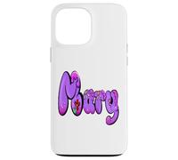 Custodia per iPhone 13 Pro Max Mary - ragazze e donne Nome personalizzato personalizzato