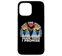 Custodia per iPhone 13 Pro Max Megalodon Fossil Teeth Just One More Shark Tooth Geologist