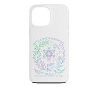 Custodia per iPhone 13 Pro Max Metatron Cube con amore e armonia