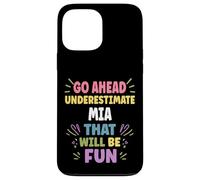 Custodia per iPhone 13 Pro Max MIA Personalized Women's Gift Custom MIA