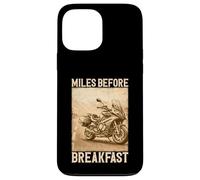 Custodia per iPhone 13 Pro Max Miles Before Breakfast Moto Adventure Design