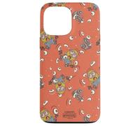 Custodia per iPhone 13 Pro Max Minions & Monsters Henry and Irene All Over Print