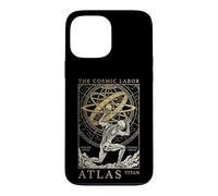 Custodia per iPhone 13 Pro Max Mitologia greca del lavoro cosmico Titano Atlas