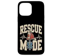 Custodia per iPhone 13 Pro Max Modalità di salvataggio Vigile del fuoco EMS First Responder Pride