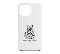 Custodia per iPhone 13 Pro Max Mom To Many Whiskers