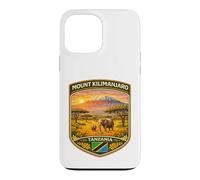 Custodia per iPhone 13 Pro Max Monte Kilimangiaro Tanzania Monte Kilimanjaro Monte