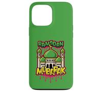 Custodia per iPhone 13 Pro Max Moschea Ramadan Mubarak Festival Islamico Vacanza Islam musulmano