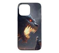 Custodia per iPhone 13 Pro Max Mostri fantasy con guerrieri cavalieri medievali