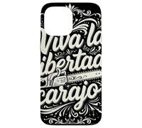Custodia per iPhone 13 Pro Max Motosega Viva la Libertad Carajo Reformer