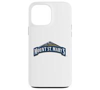 Custodia per iPhone 13 Pro Max Mount St. Mary's University Mountaineers Logo