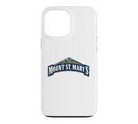 Custodia per iPhone 13 Pro Max Mount St. Mary's University Mountaineers Logo