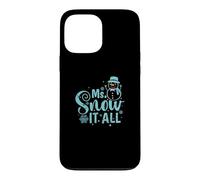 Custodia per iPhone 13 Pro Max Mr. Snow it all Neve Stagione invernale