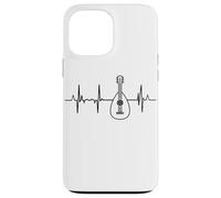 Custodia per iPhone 13 Pro Max Musica country Battito del cuore Mandolinista Bluegrass