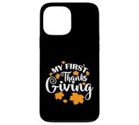 Custodia per iPhone 13 Pro Max My First Thank Giving USA America Holiday