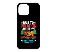 Custodia per iPhone 13 Pro Max My Spooky Halloween Ringraziamento Brutto Costume di Natale
