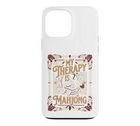 Custodia per iPhone 13 Pro Max My Therapy Is Mahjong Player Tile Game Art