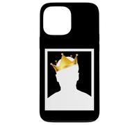 Custodia per iPhone 13 Pro Max Mysterious Royal King with Golden Crown Illustration Graphic