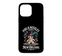 Custodia per iPhone 13 Pro Max Mystical Voodoo Doll New Orleans Pins and Needles Art