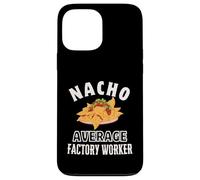 Custodia per iPhone 13 Pro Max Nacho Media Factory Worker Divertente Cinco de Mayo Fun Nachos