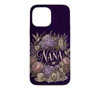 Custodia per iPhone 13 Pro Max Nana Floral Hummingbird Garden Nonna Lavanda Bloom