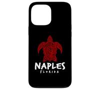 Custodia per iPhone 13 Pro Max Napoli Florida Sea Turtle Design Naples Beach FL