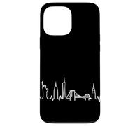 Custodia per iPhone 13 Pro Max New York, orizzonte, statua, di, libertà, battito cardiaco