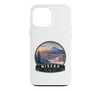 Custodia per iPhone 13 Pro Max Niseko Japan Ski Adventure Vacanze invernali