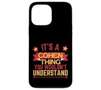 Custodia per iPhone 13 Pro Max Nome Cohen regalo divertente per Cohen