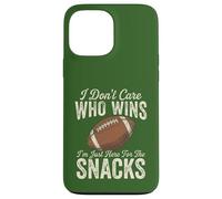 Custodia per iPhone 13 Pro Max Non mi interessa chi vince il football americano Donne divertenti Bambini